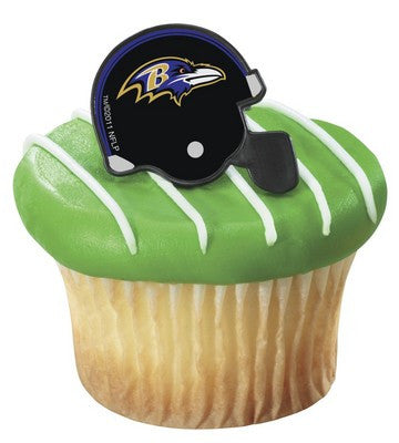 Tennessee Titans Helmet Cupcake Rings - 12 Cupcake Rings – Frans