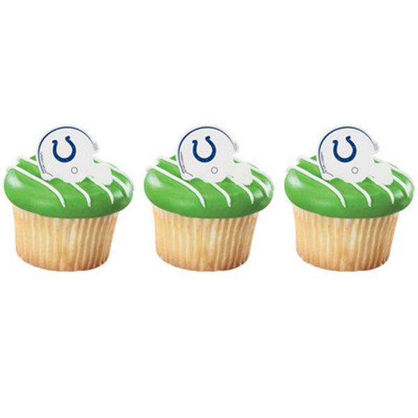 Tennessee Titans Helmet Cupcake Rings - 12 Cupcake Rings – Frans