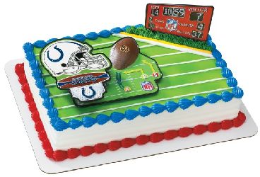 Merchandise Your Bakery with Indianapolis Colts