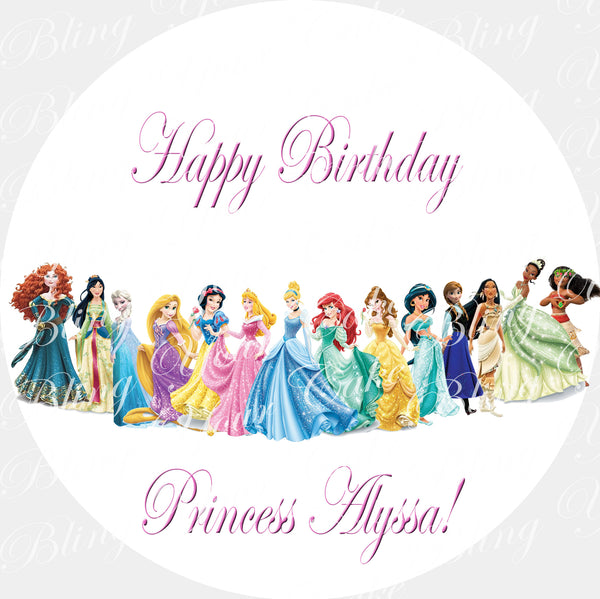 happy birthday disney princess
