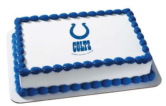 Merchandise Your Bakery with Indianapolis Colts