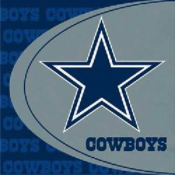 48ct Dallas Cowboys Football Napkins