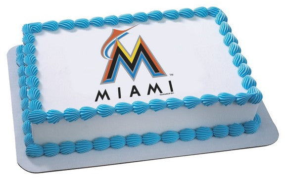 Miami Marlins Stickers 1 Sheet