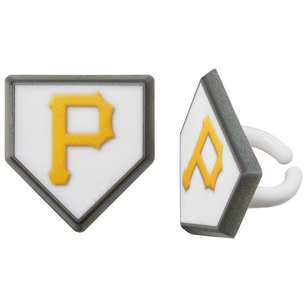 Pittsburgh Pirates - Edible Cake Topper OR Cupcake Topper – Edible