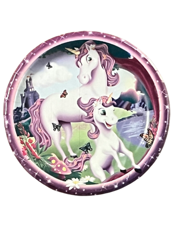 Unicorn Party Dinner Plates