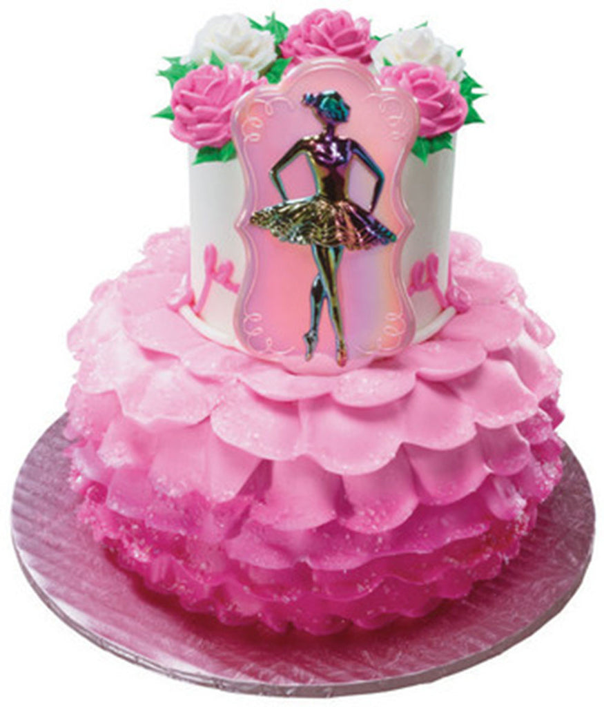 Partylandia Srl - Edible Wafer Cake Topper with a BALLERINA - Cake  Decoration for BIRTHDAYS and THEME PARTIES : Amazon.co.uk: Home & Kitchen