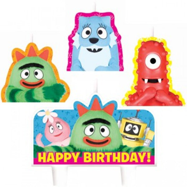 Yo Gabba Gabba Candle Set – Bling Your Cake