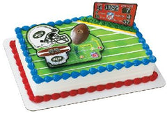 New York Jets Cupcake Rings Cake Decoration Birthday Football NFL 24 Count  - C317Z72IL5A