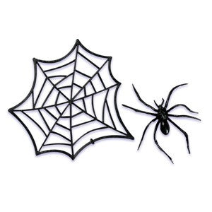 Spider & Spiderweb Cake Topper