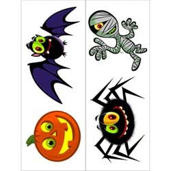 Halloween Temporary Tattoos