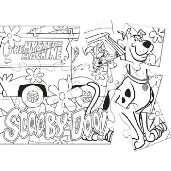 Scooby Doo Party Puzzle Activity