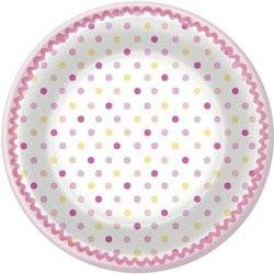 Tickled Pink Dinner Plates