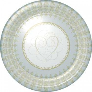 Wedding Elegance Dessert Plates