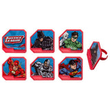 24 Justice League Cupcake Topper Rings