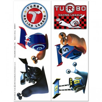 Turbo Temporary Tattoos