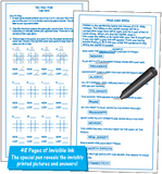 Yes & Know Invisible Ink Game Book Ages 9-99