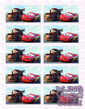 Disney Cars Lightning McQueen and Tow Mater Racing Edible Icing Sheet Cake Decor Topper - DC3