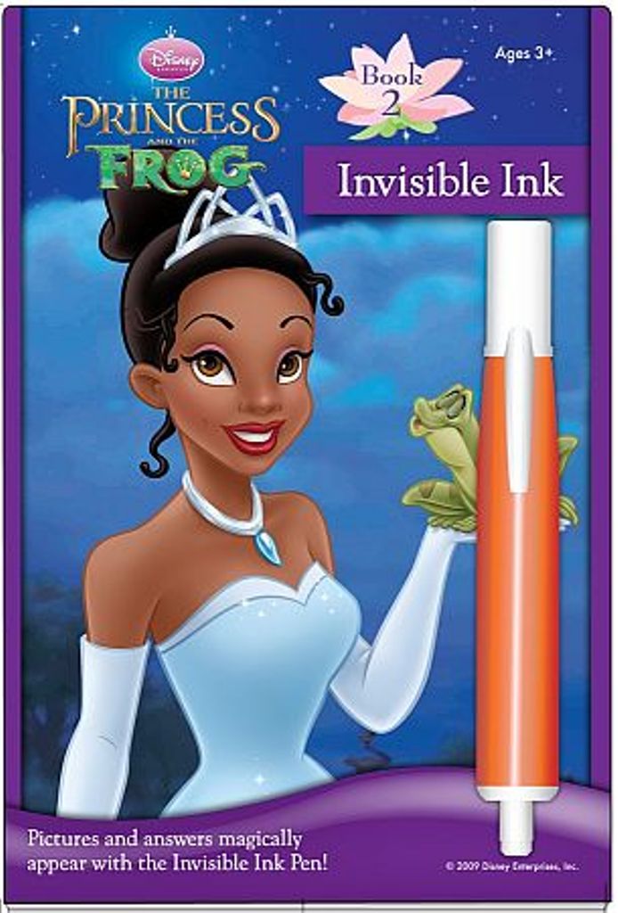 Princess & the Frog Invisible Ink Picture Book 2