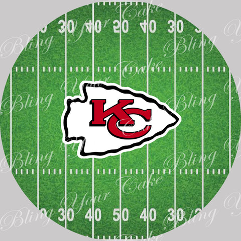 NFL Kansas City Chiefs Bling Emblem 