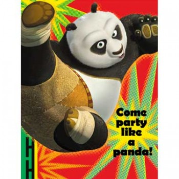 Kung Fu Panda 2 Invitations