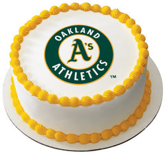 MLB Anaheim Angels Logo Edible Icing Sheet Cake Decor Topper