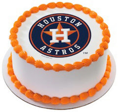 Houston Astros Personalized Edible Print Premium Cake Toppers Frosting –  Edible Toppers & More