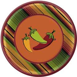 Fiesta Peppers Banquet Plates