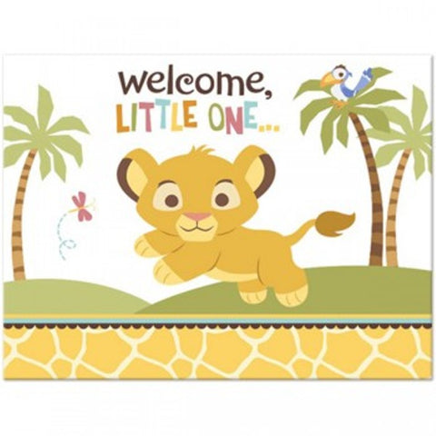 Lion King Baby Shower Invitations