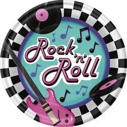 Rock ’n’ Roll Banquet Plates