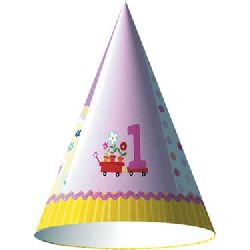 Lil Girl First Birthday Pink Party Birthday Party Hat