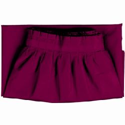 Burgandy Plastic Table Skirt