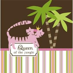 Queen of the Jungle Luncheon Napkins