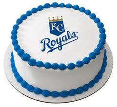 Kansas City Royals American Professional Baseball Team Logo Missouri MLB  Edible Cake Topper Image ABPID00796