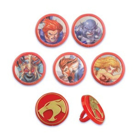 24 ThunderCats Cupcake Rings